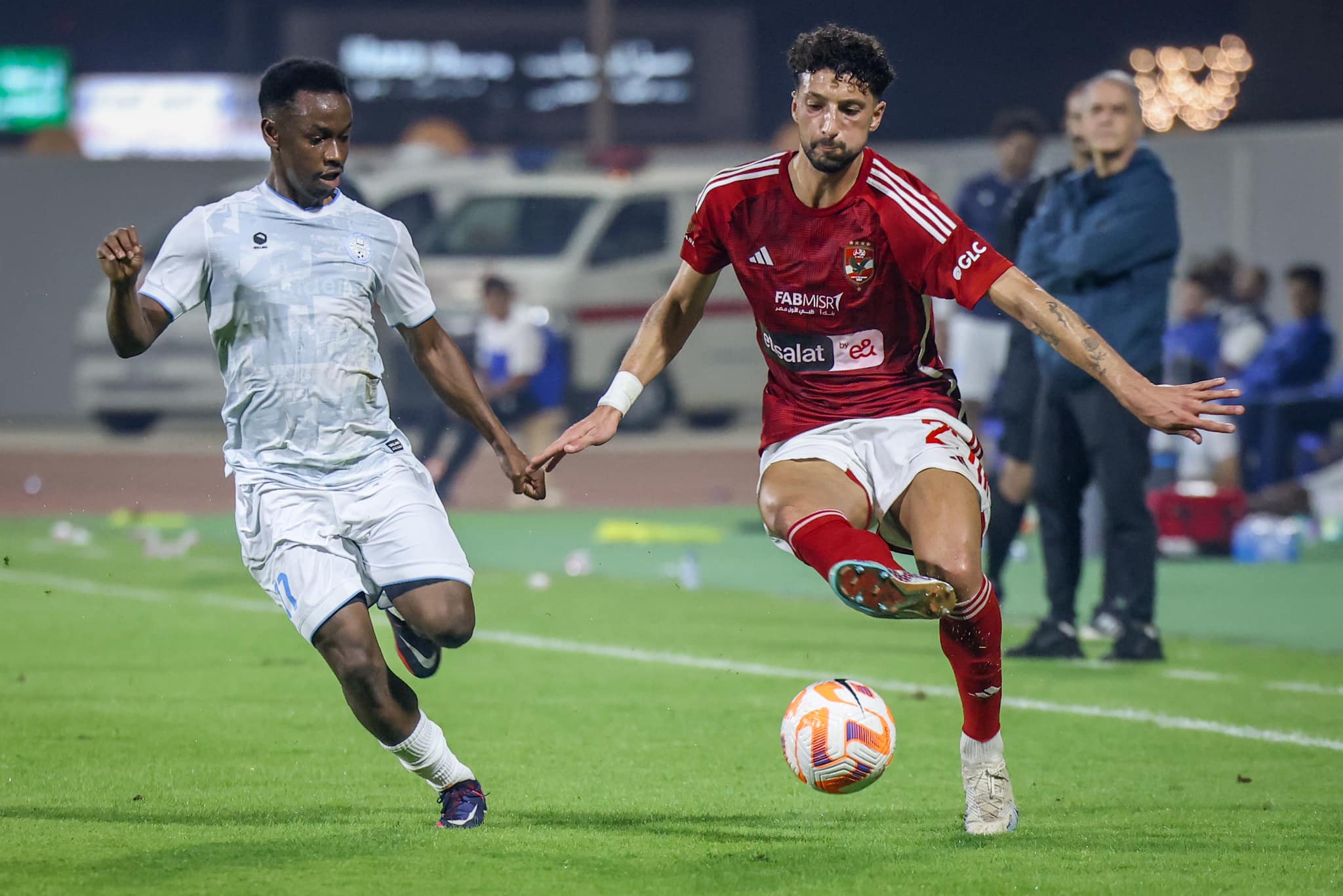 أخبار الأهلي: وسام أبوعلي: أحلم بالتتويج بجميع البطولات مع الأهلي
