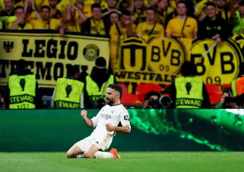 ريال مدريد يفوز على بروسيا دورتموند ويتوج بدوري أبطال أوروبا