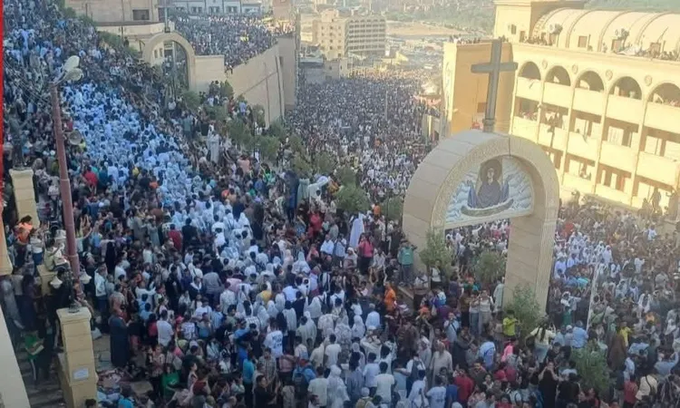 الزحف الإثيوبي لأسيوط مستمر في احتفالات السيدة العذراء