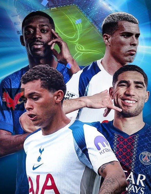 موعد مباراة باريس سان جيرمان ضد توتنهام في كأس السوبر الاوروبي